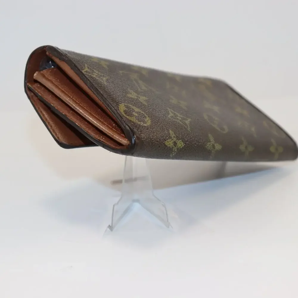 Louis Vuitton Monogram Sarah Long Wallet‎ Restored Classic CA5008